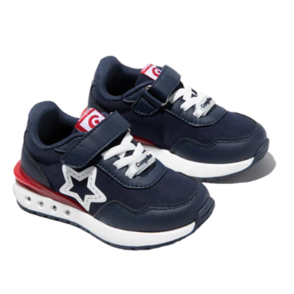 Deportivo de la marca Conguitos en color marino con luces para niño.