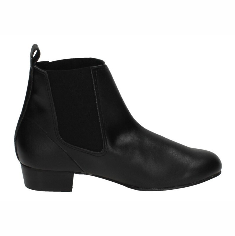 Botín de baile para niño en color negro, marca Pasos de Baile.