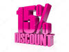 DESCUENTO 15%