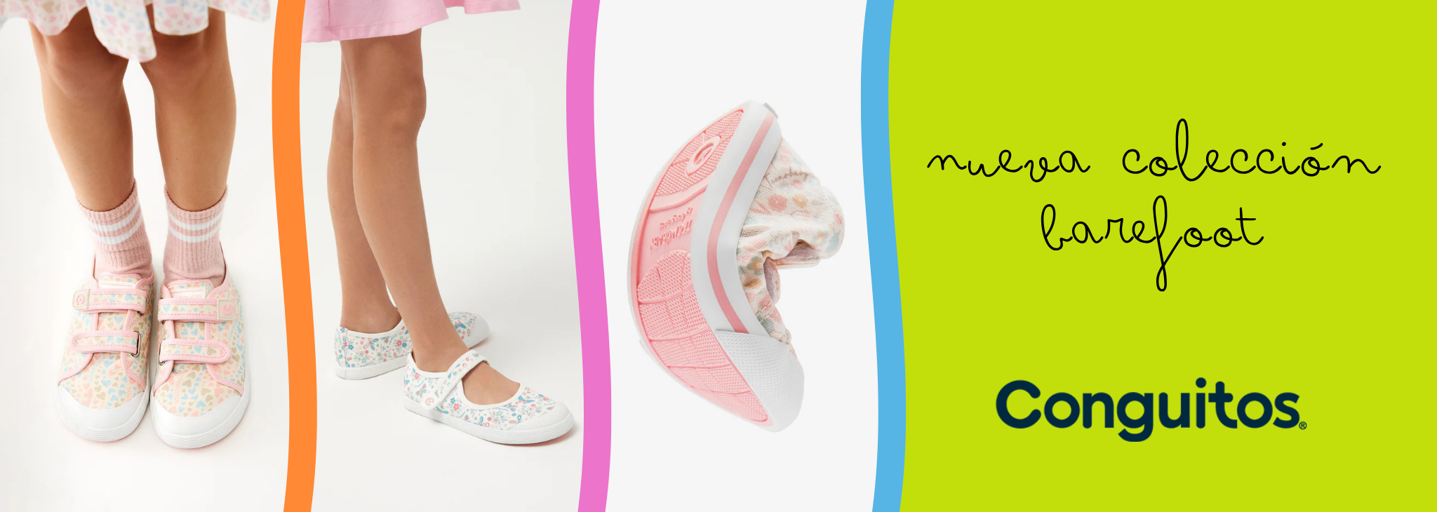 Nueva colección barefoot Conguitos